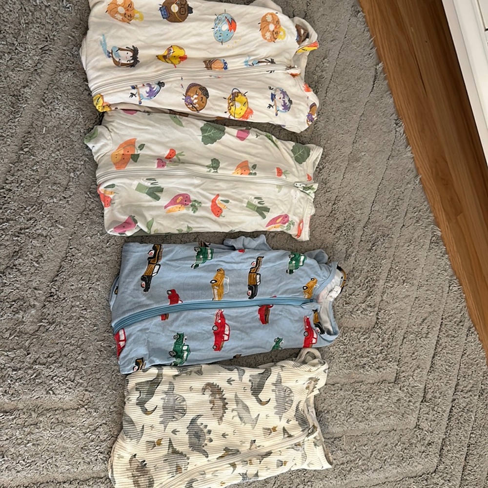 Bundle of Angel Dear Long Sleve Sleepers